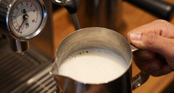 optimal milk steaming temperature