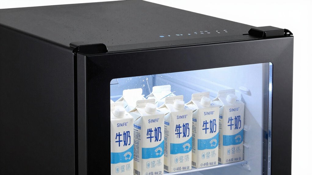 optimal milk temperature control