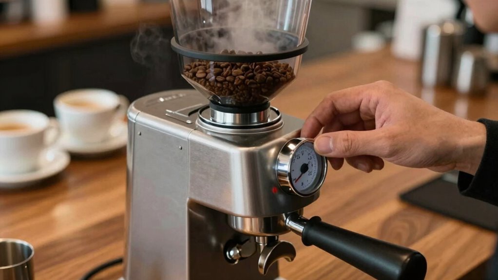 optimize brew temperature pressure