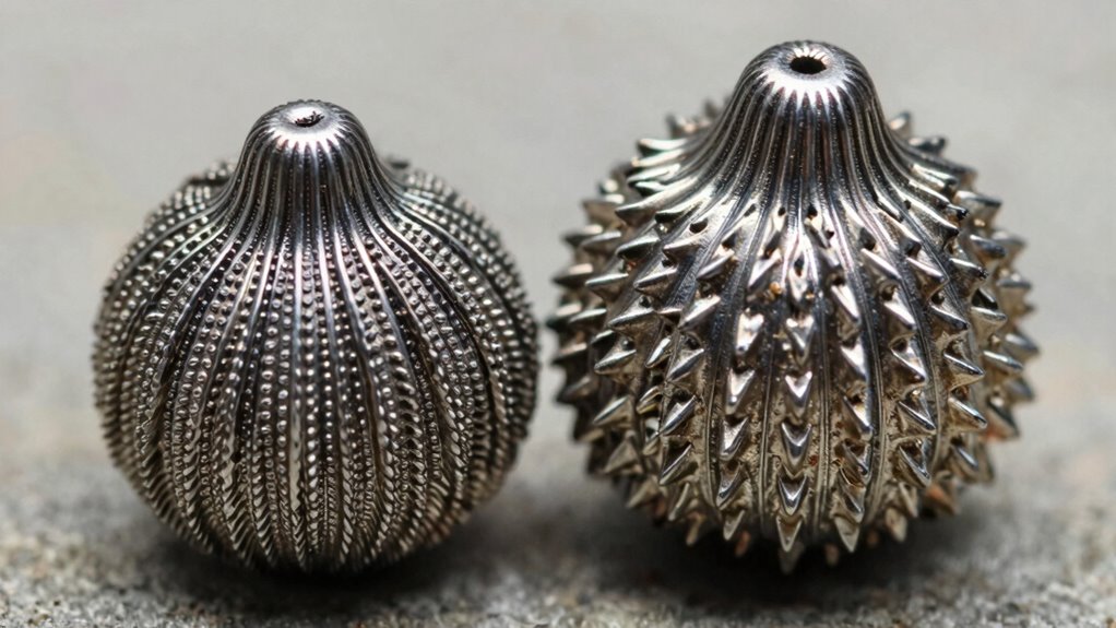 optimized burr size material