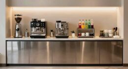 optimized five zone coffee station