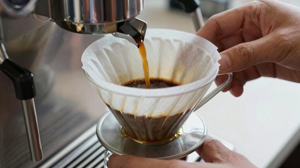 paper filters improve espresso clarity