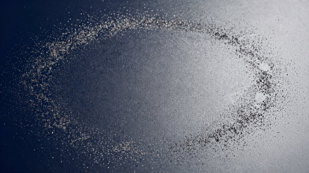 particles settle into stable patterns