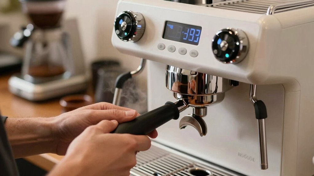 perfect espresso shot timing