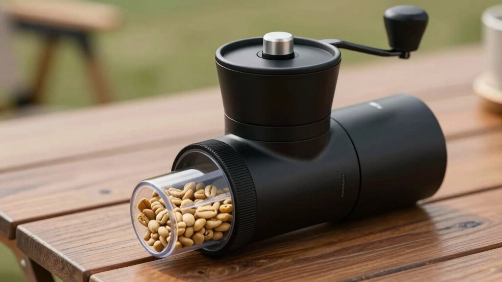portable light roast grinder