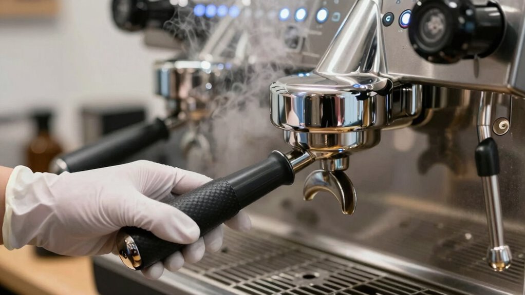 prepare machine safely first