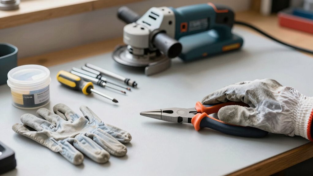 prepare workspace tools safety