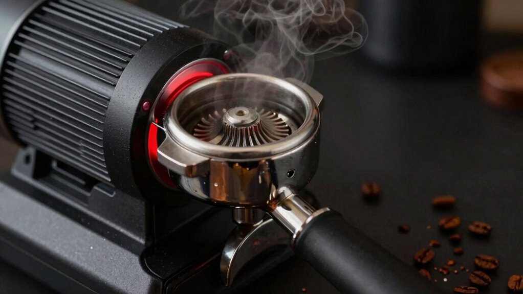 prevent burnt coffee flavors