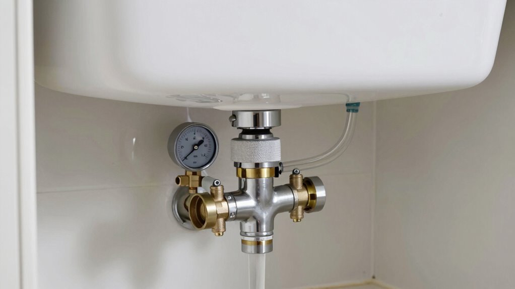 preventing contaminated water backflow
