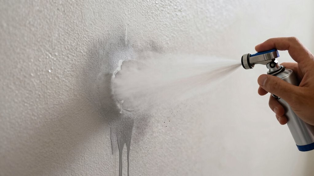 proper paint consistency and nozzle selection