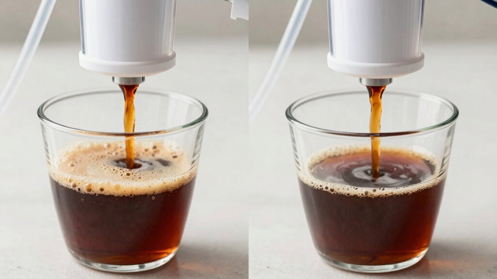 pure water enhances coffee taste