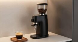quiet small countertop espresso grinders