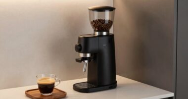 quiet small countertop espresso grinders