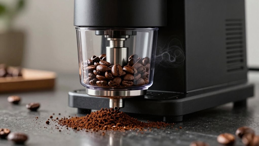 regular cleaning and fresh beans