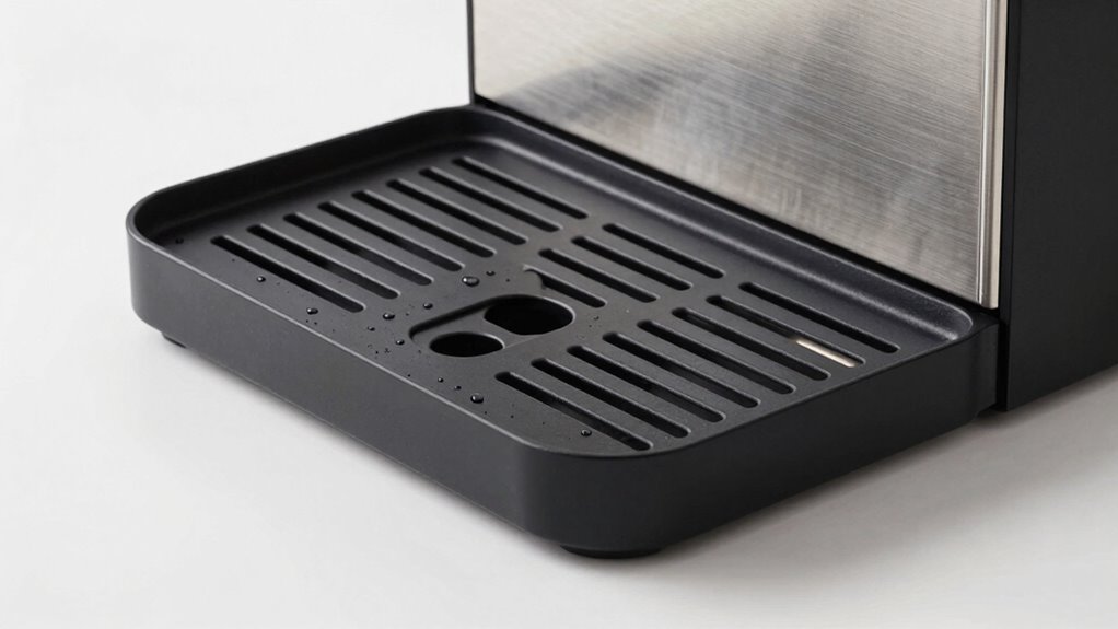 regular drip tray cleaning