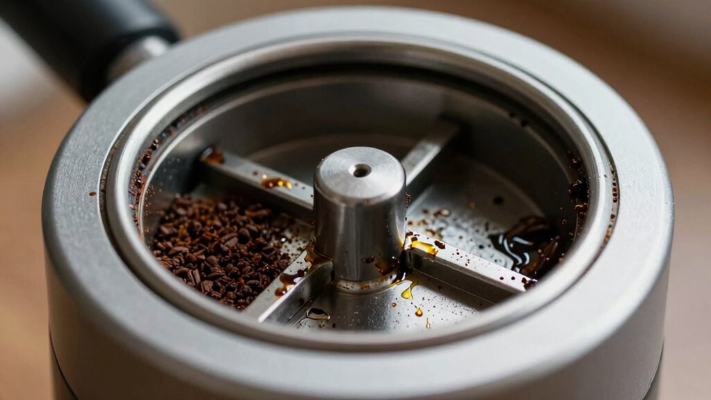 regular grinder cleaning routine