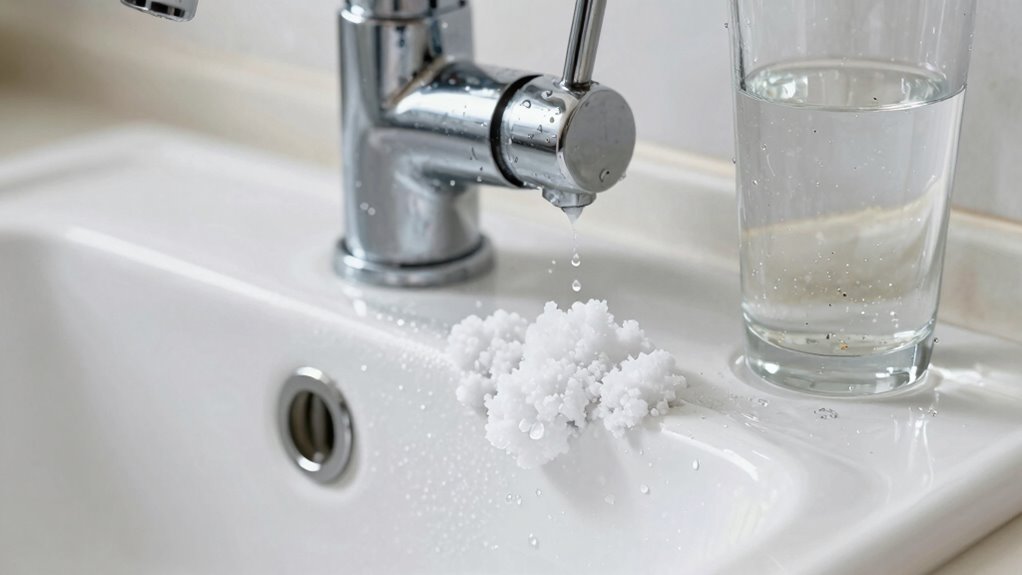 remove scale with vinegar