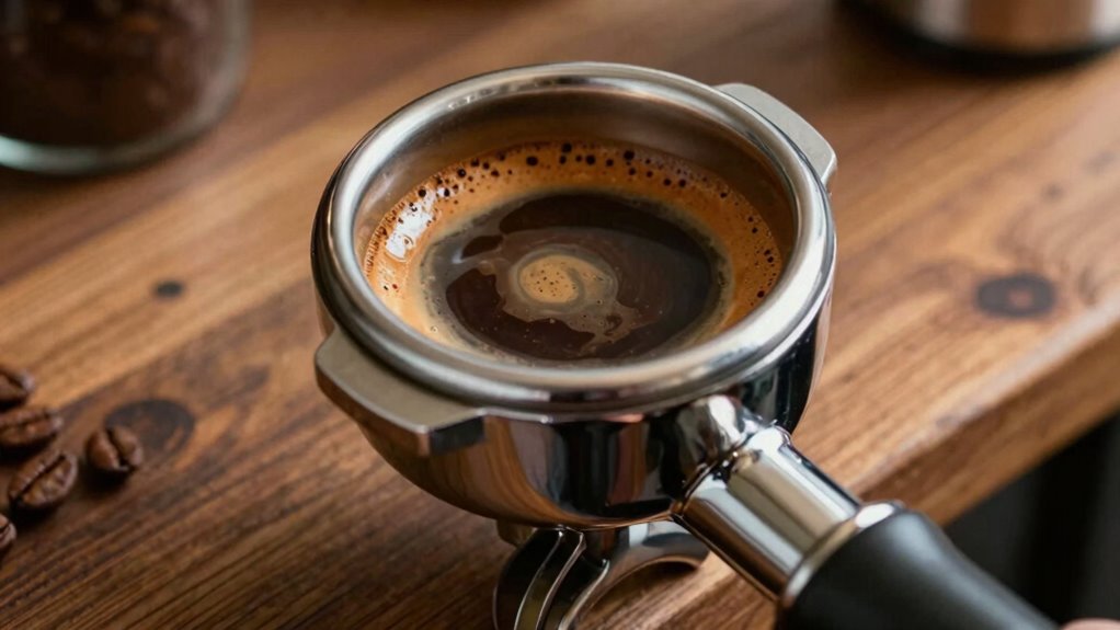 see espresso extraction clearly