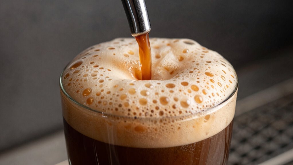 smooth cascade pouring technique