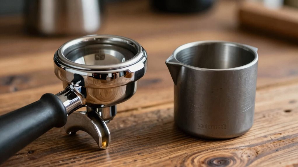 standard portafilter size evolution