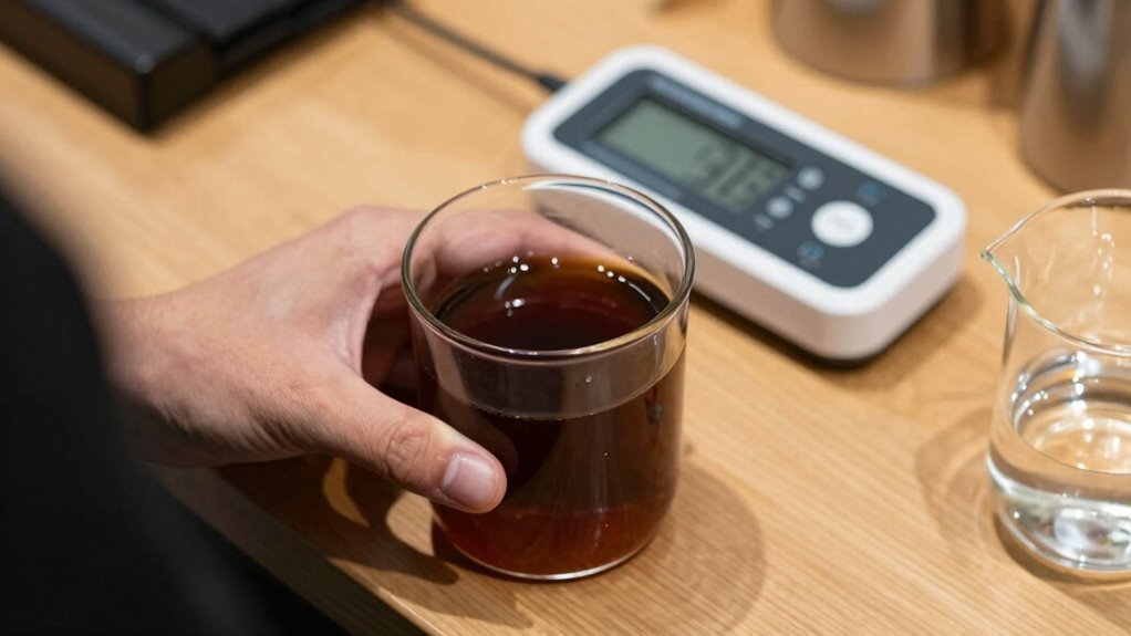 test adjust monitor water