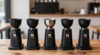 top 83mm flat burr grinders