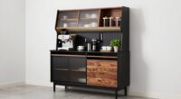 top coffee station cabinet ideas