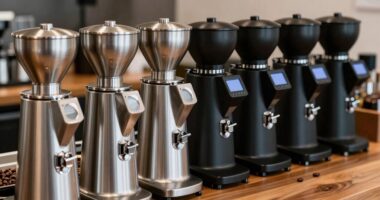 top conical espresso grinders