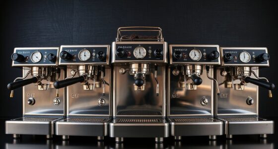 top e61 pump espresso machines