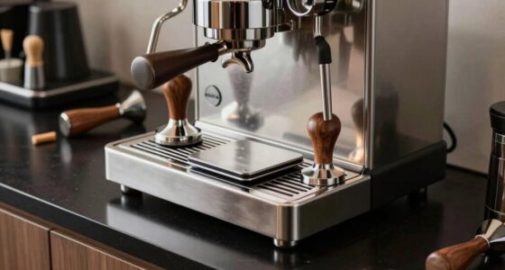 top espresso tamping stations