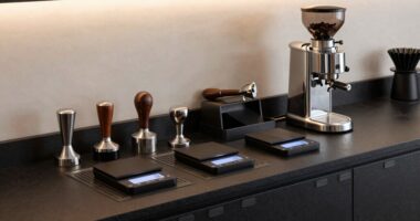 top espresso tool storage