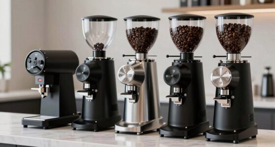 top flat burr grinders