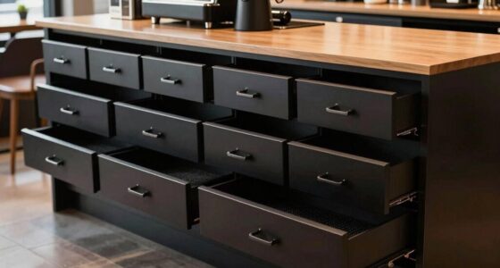 top knock box drawer picks