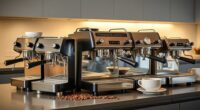top lever espresso machines