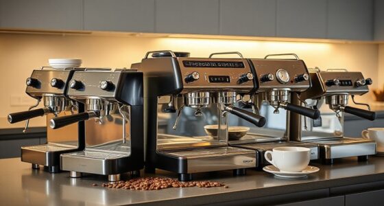 top lever espresso machines