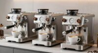 top lever espresso machines