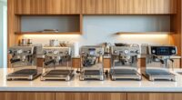 top lever espresso machines