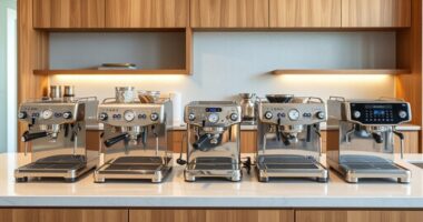 top lever espresso machines