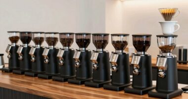 top low retention espresso grinders