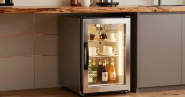 top mini coffee bar fridges