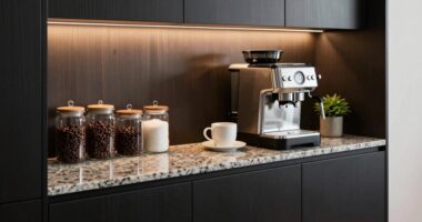 top office coffee station cabinets
