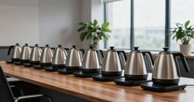 top office temperature kettles