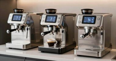 top plumb in espresso machines