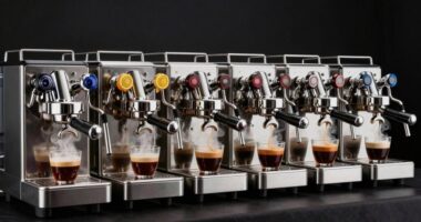 top spring lever espresso machines