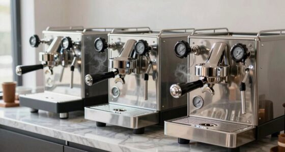 top spring lever espresso machines