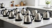 top stainless electric kettles