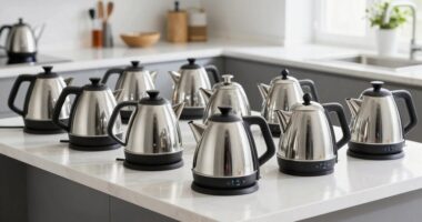top stainless electric kettles