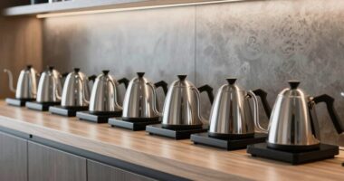top stainless steel coffee kettles