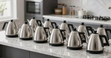 top stainless steel electric kettles