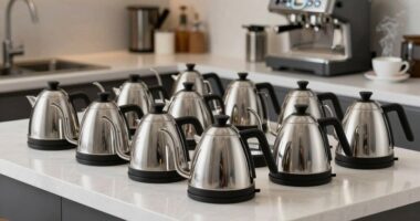 top stainless steel kettles
